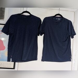 Fourlaps Level Tech Tee | Lot Of 2 , Size Small Navy